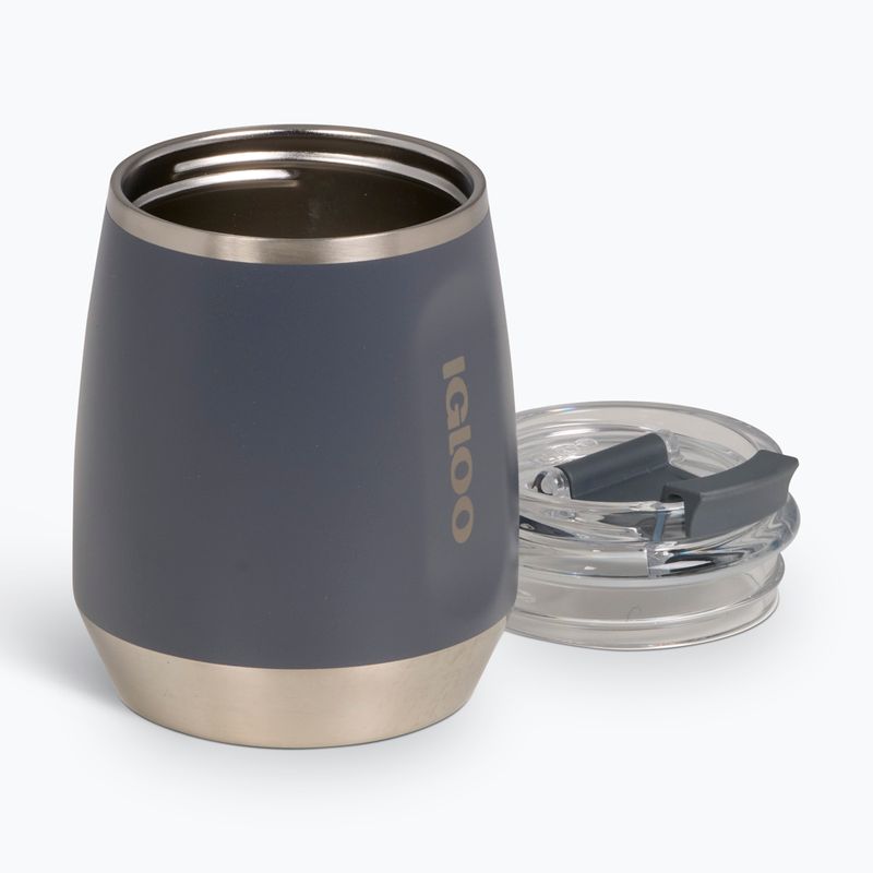 Igloo Wine Tumbler 295 ml-es karbonit termikus bögre 2