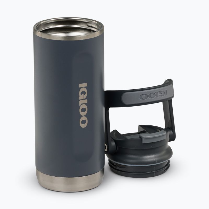 Igloo Tumbler Flip 'n' Sip termikus bögre 480 ml carbonite 2