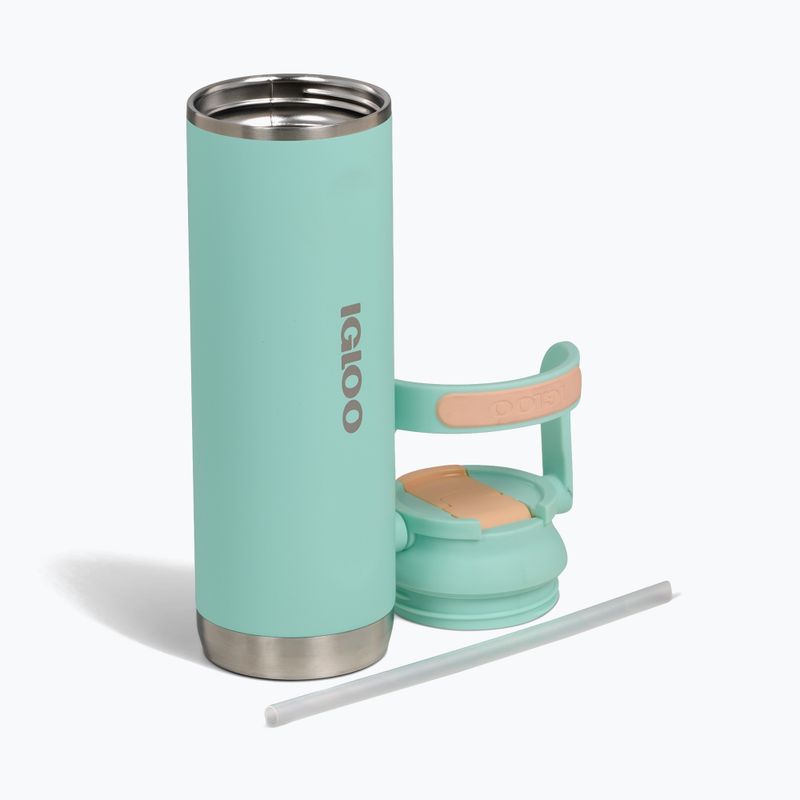Igloo Tumbler Flip 'n' Sip 600ml tengerzöld termikus bögre 2