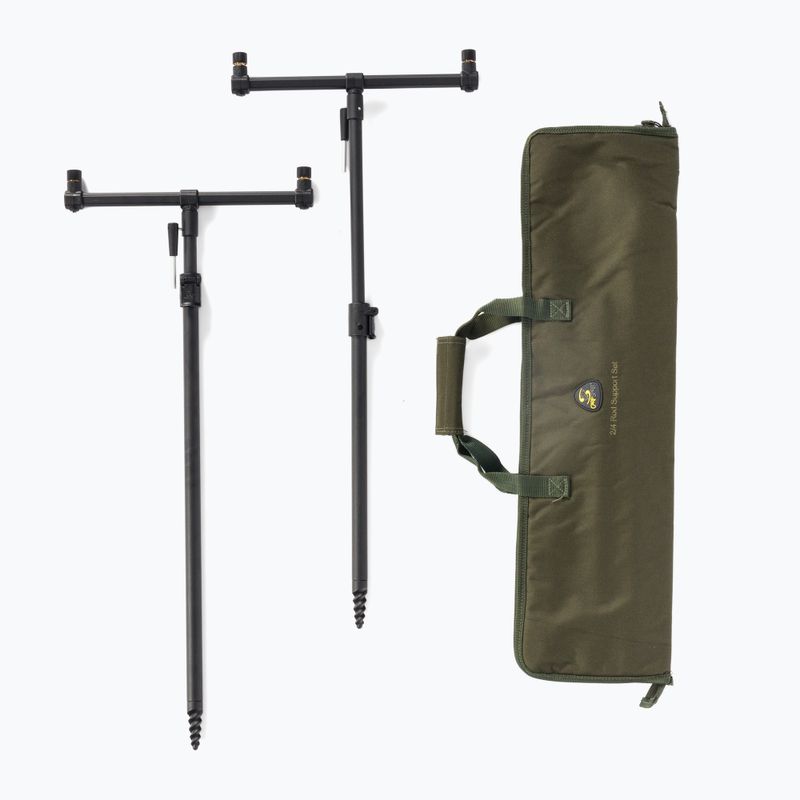 Carp Spirit 2/4 rúdtartó szett fekete ACS370004