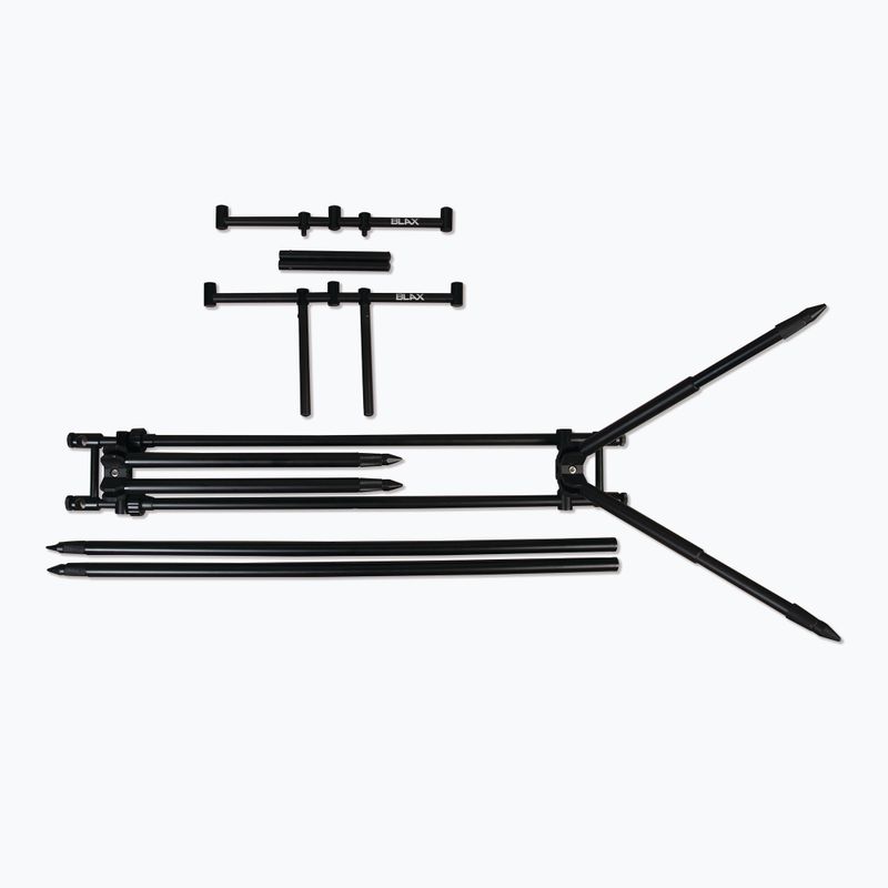 Carp Spirit Blax Rod Pod komplett fekete ACS370090 2