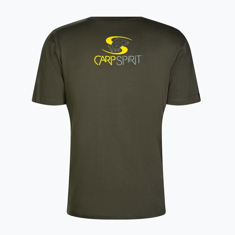 Férfi Carp Spirit póló CS zöld ACS680072 2