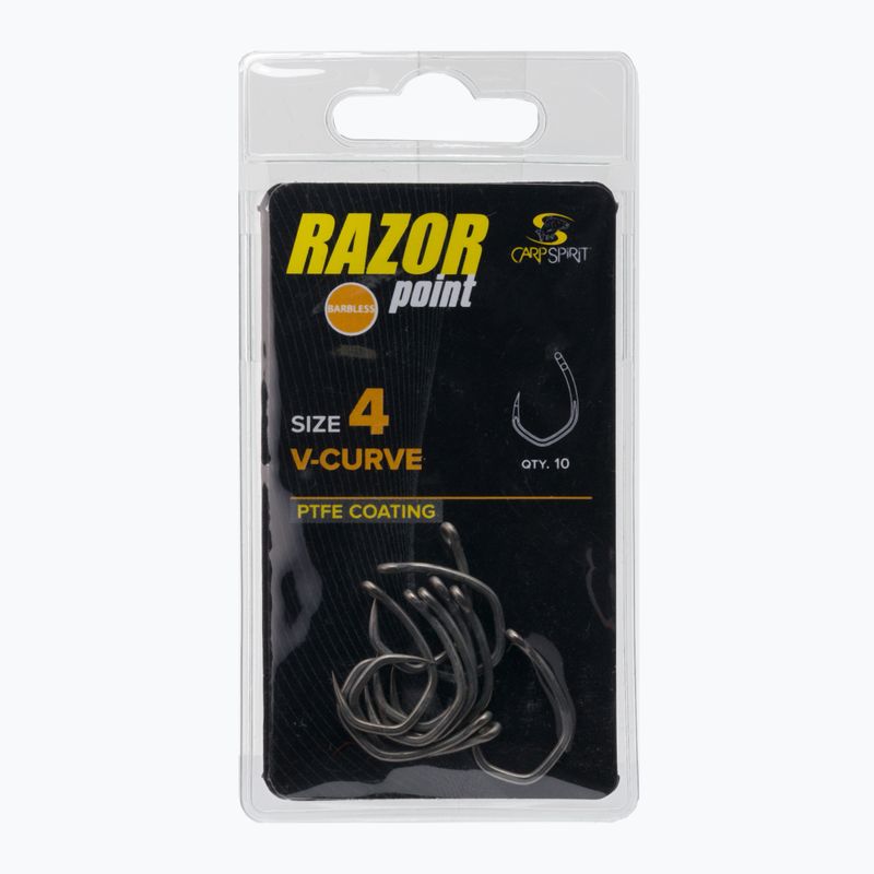 Carp Spirit V-görbe horog nélküli horog szürke ACS350096