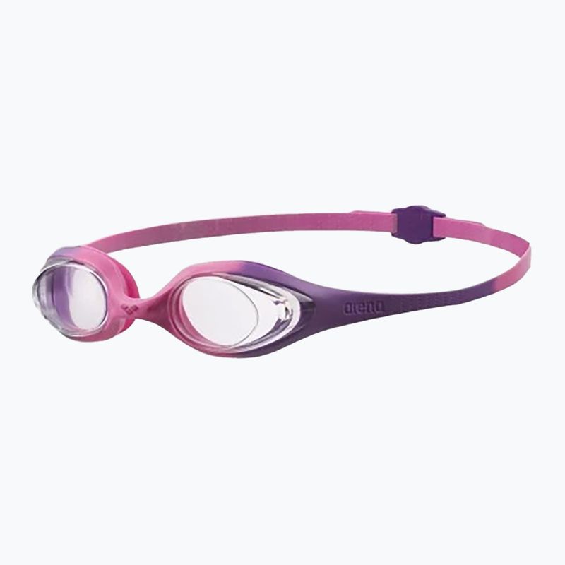 Gyerek úszószemüveg arena Spider violet / clear / pink