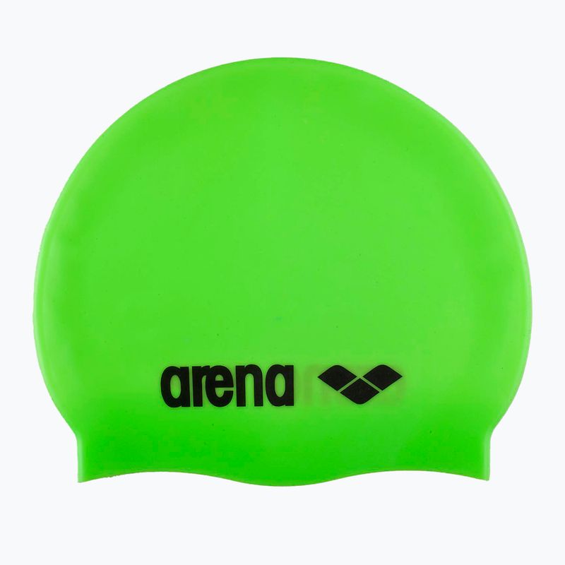 Arena Classic szilikon savanyú lime/fekete úszósapka