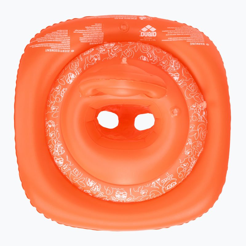Gyermek úszóülés arena Water Tribe Baby Swim Seat nectarine/white 2
