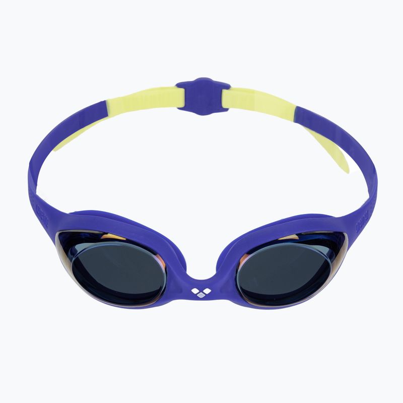 Gyerek úszószemüveg arena Spider JR Mirror blue/blue/yellow 2