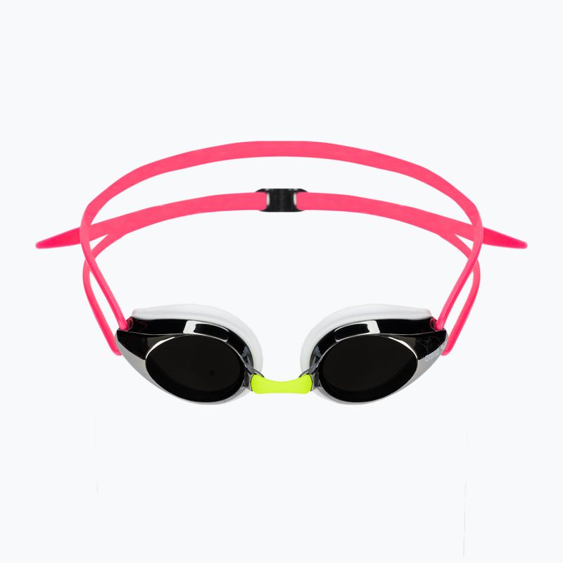 Gyerek úszószemüveg arena Tracks JR Mirror silver/white/fuchsia 2
