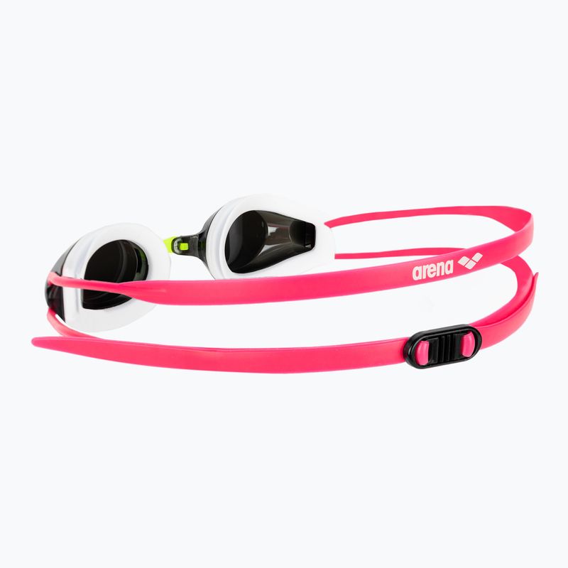 Gyerek úszószemüveg arena Tracks JR Mirror silver/white/fuchsia 4