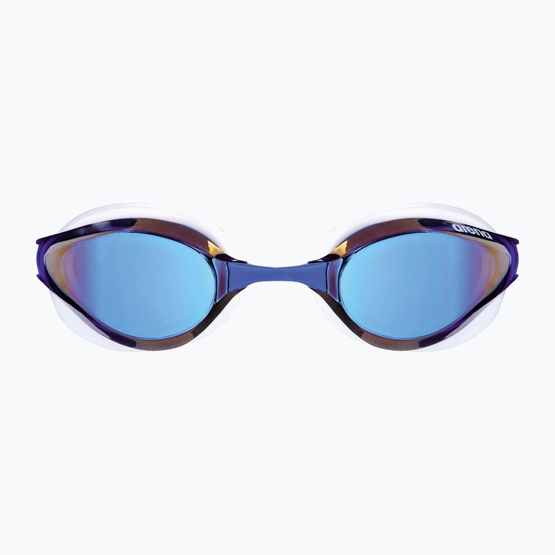 arena Python Mirror blue mirror/white úszószemüveg 6