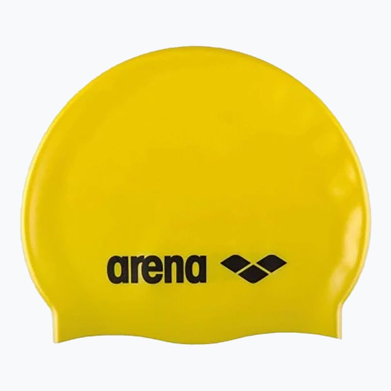 Gyerek úszósapka arena Classic Silicone Jr yellow / black