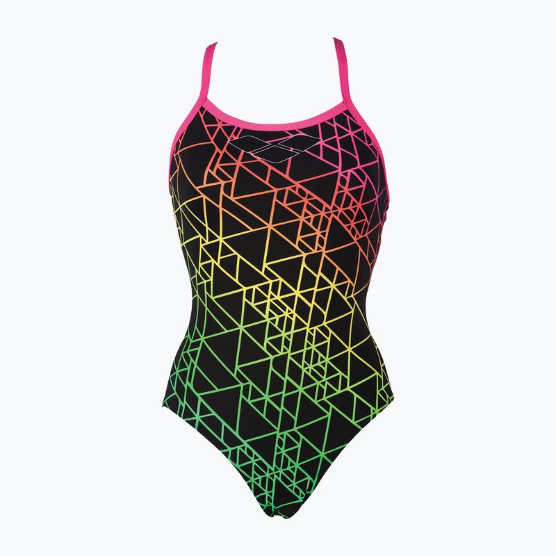 Női egyrészes fürdőruha arena Reticulum One Piece fekete 000083/509 5