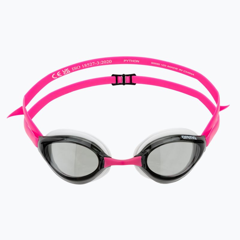 Úszószemüveg arena Python smoke/white/fuchsia 2