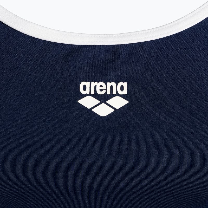 Női egyrészes fürdőruha arena Team Stripe Super Fly Back One Piece tengerészkék 001195/701 3