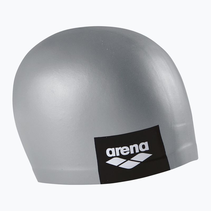 Arena Logo formázott szürke úszósapka 2