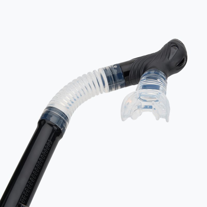 Arena Premium Snorkeling Set fekete/tiszta/fekete 7