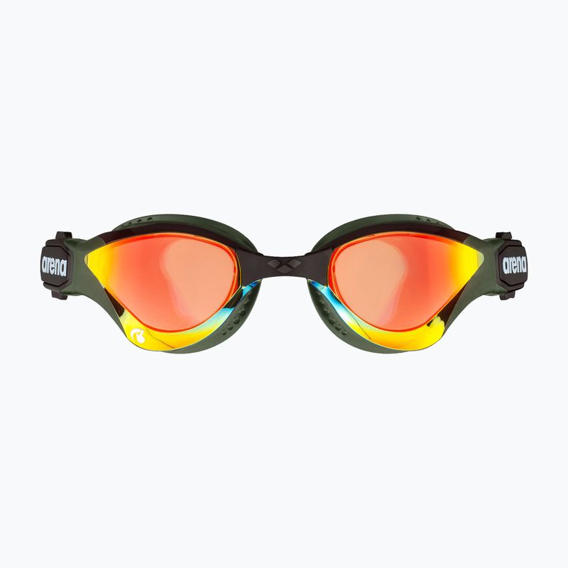 Arena úszószemüveg Cobra Tri Swipe Mirror sárga réz/army 002508/360 7