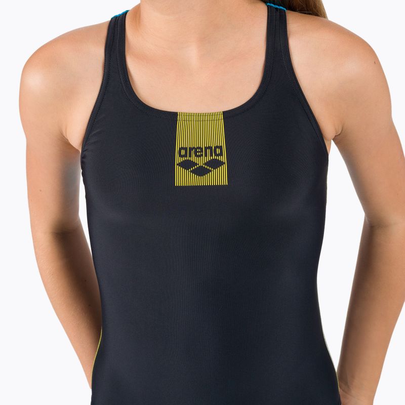Gyermek fürdőruha ARENA Basics Swim Pro Back One Piece 508 fekete 002352/508 7