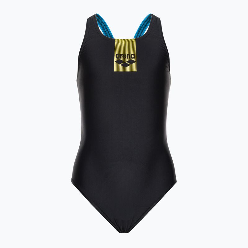 Gyermek fürdőruha ARENA Basics Swim Pro Back One Piece 508 fekete 002352/508