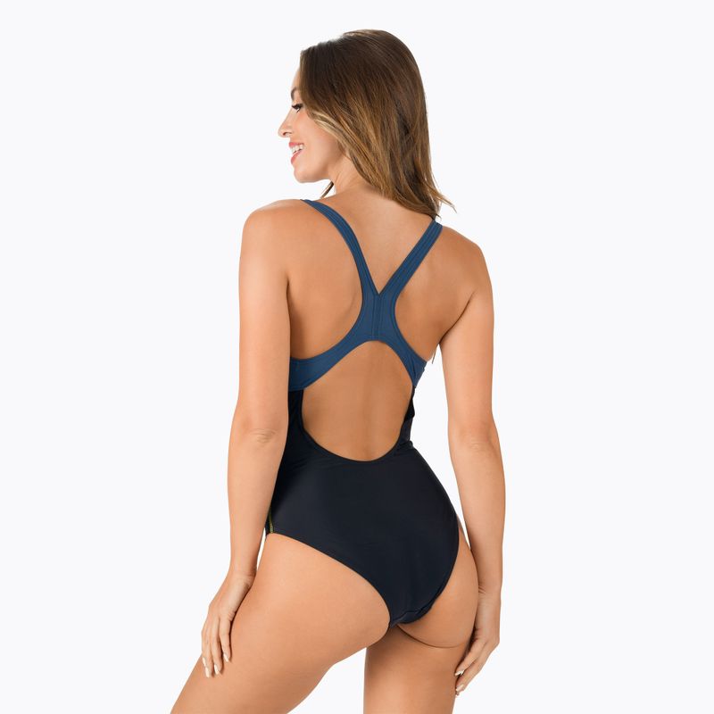 Női fürdőruha ARENA Basics Swim Pro Back One Piece 505 fekete 002266/505 7