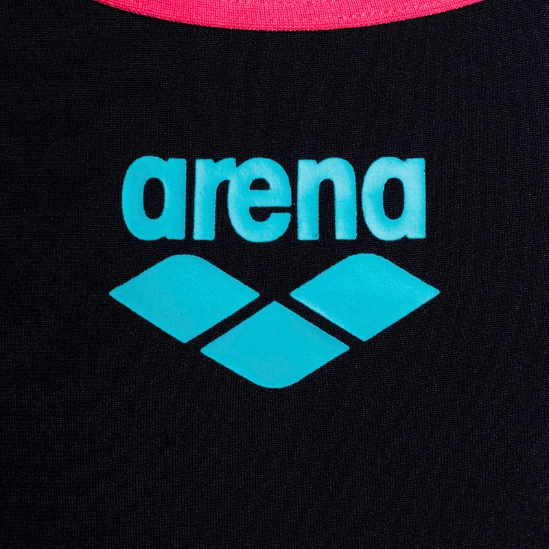 Arena Biglogo Swim Pro Back egyrészes gyermek fürdőruha fekete 001332/595 3