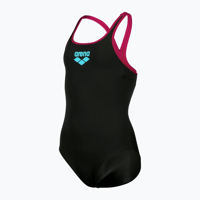 Arena Biglogo Swim Pro Back egyrészes gyermek fürdőruha fekete 001332/595 4
