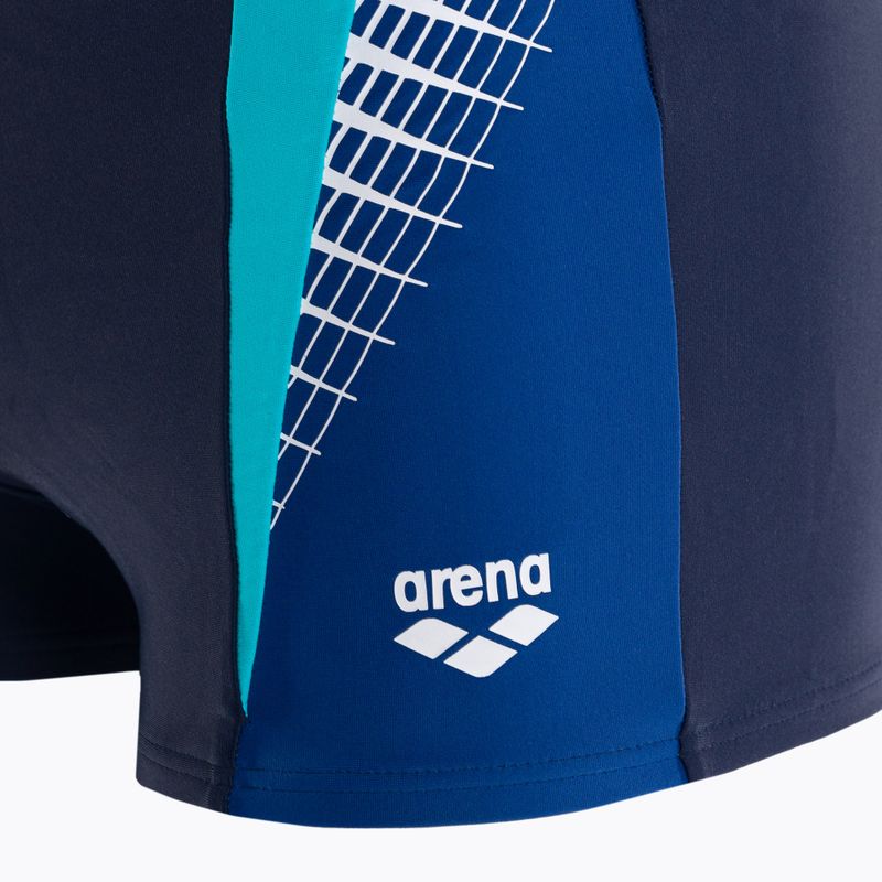 Férfi arena úszó boxeralsó Threefold Short tengerészkék 004193/781 3