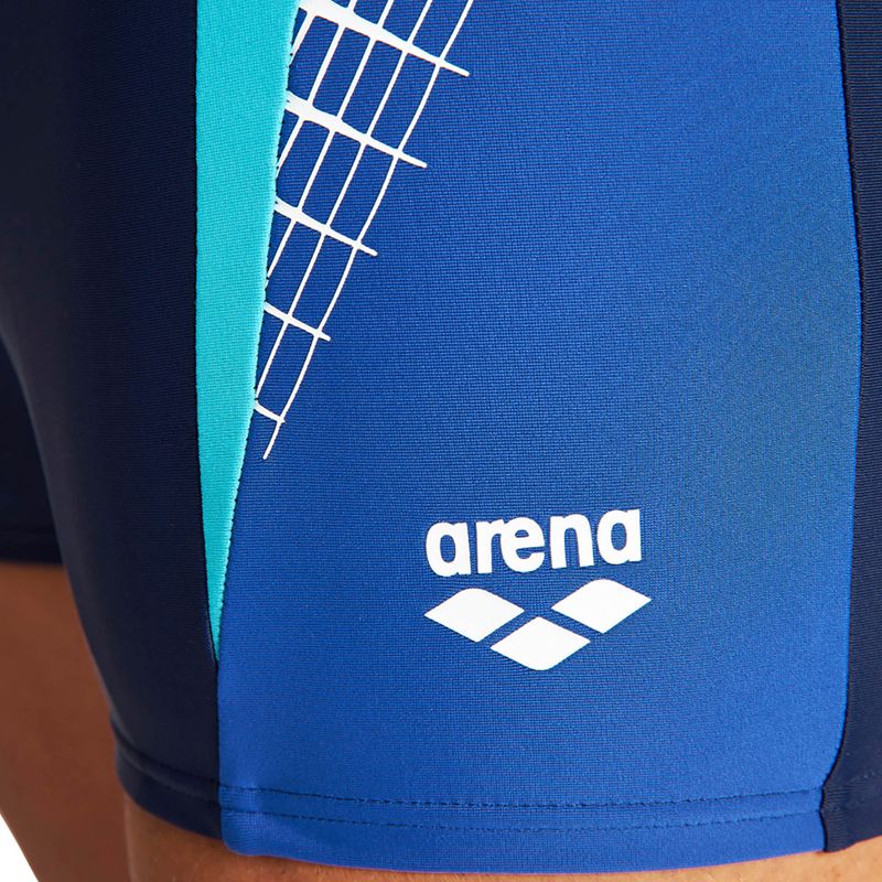Férfi arena úszó boxeralsó Threefold Short tengerészkék 004193/781 9