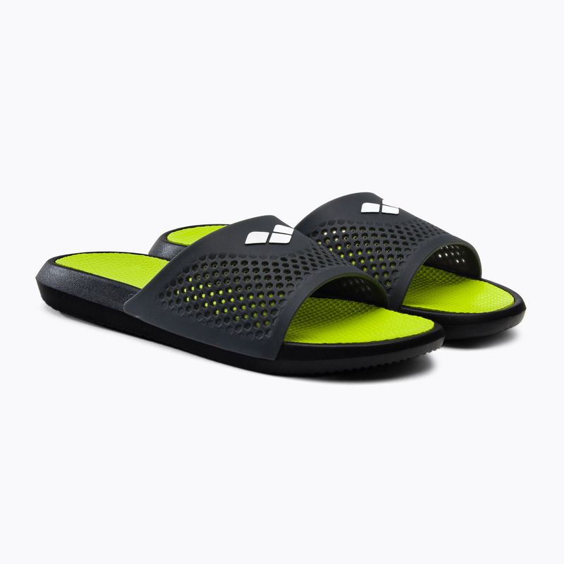 Férfi arena Bruno flip-flop fekete és sárga 004372 5