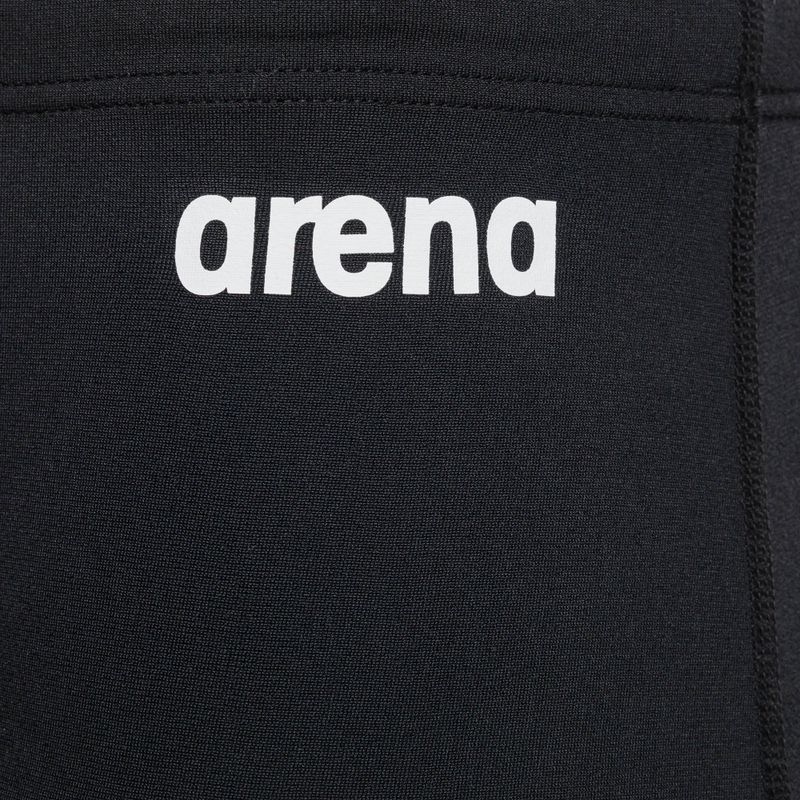 Férfi arena Team Swim Alacsony derekú rövid egyszínű fekete 004775/550 úszó boxeralsó 3