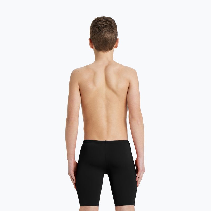 Gyerek jammer úszónadrág arena Team Swim Jammer Solid black/white 7