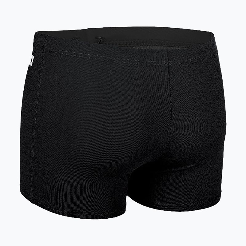 Úszóbokszerek Arena Team Swim Short Solid black/white 2