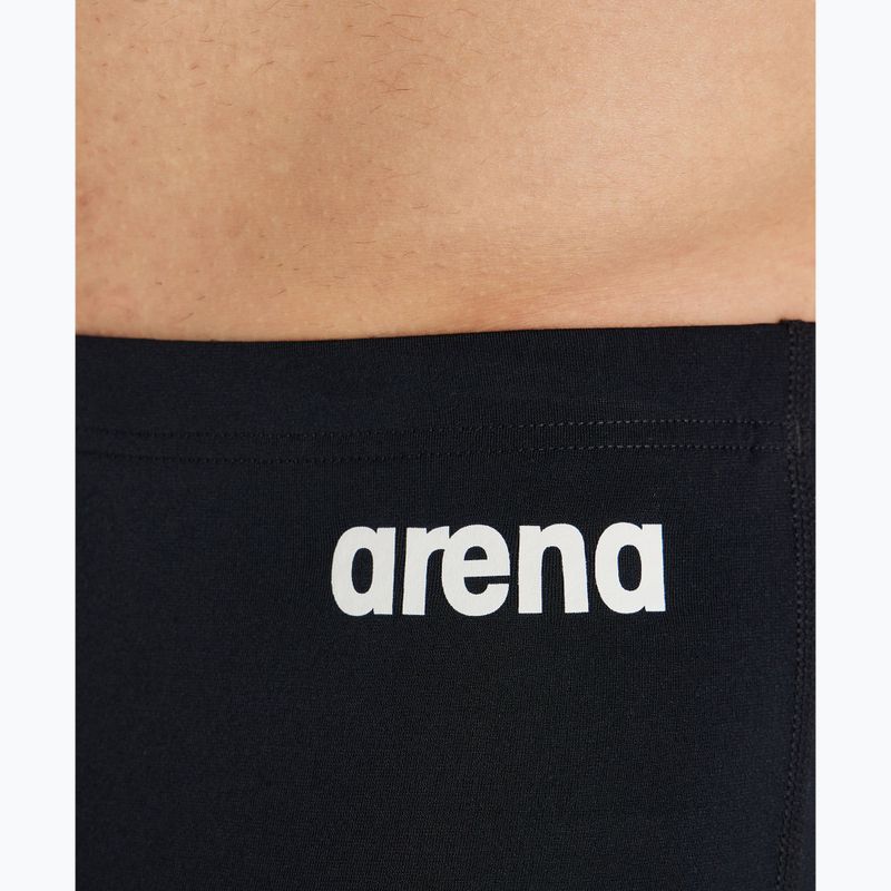 Úszóbokszerek Arena Team Swim Short Solid black/white 8