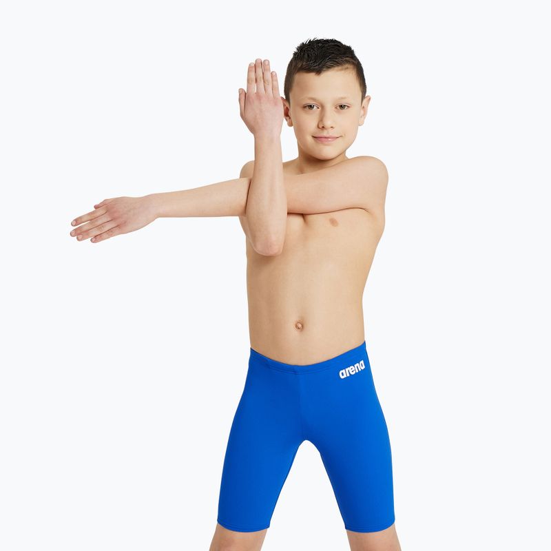 Gyerek jammer úszónadrág arena Team Swim Jammer Solid royal/white 5