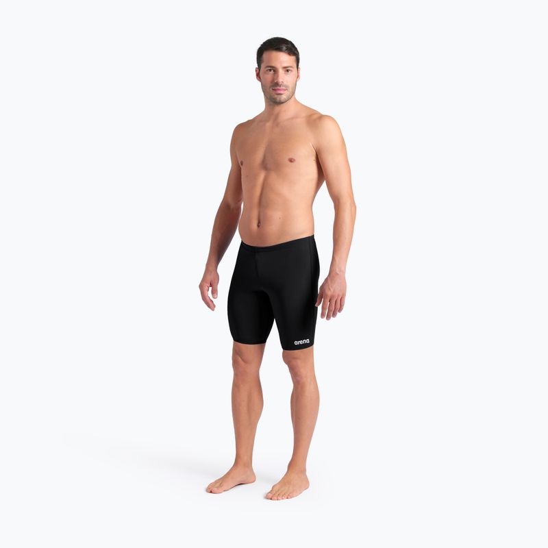 Férfi úszójammerek arena Team Swim Jammer Solid black/white 6