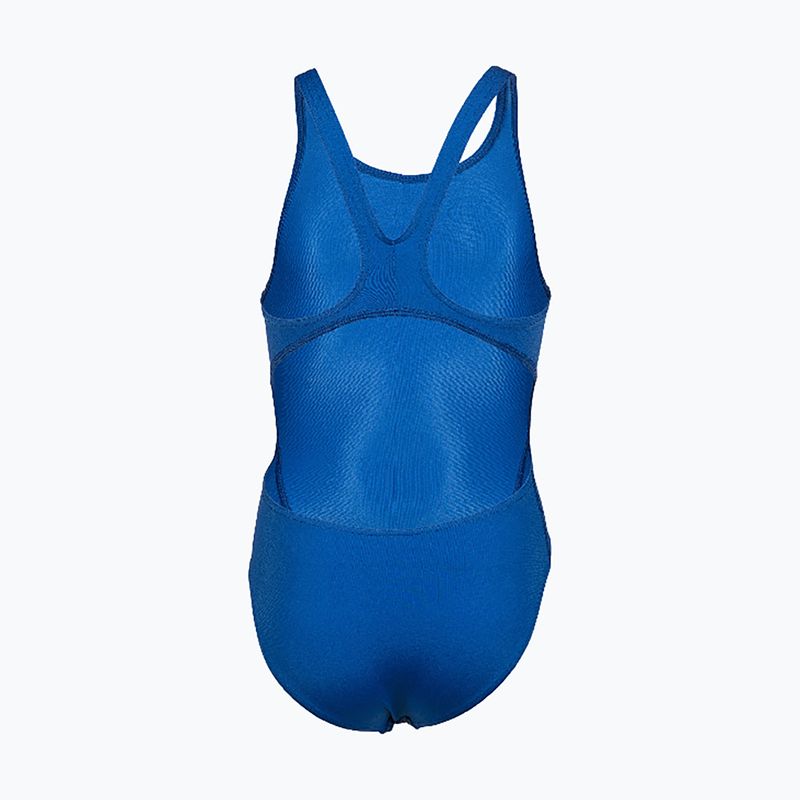 Gyerek egyrészes fürdőruha Arena Team Swim Tech Solid royal/white 2