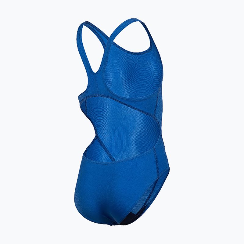 Gyerek egyrészes fürdőruha Arena Team Swim Tech Solid royal/white 5