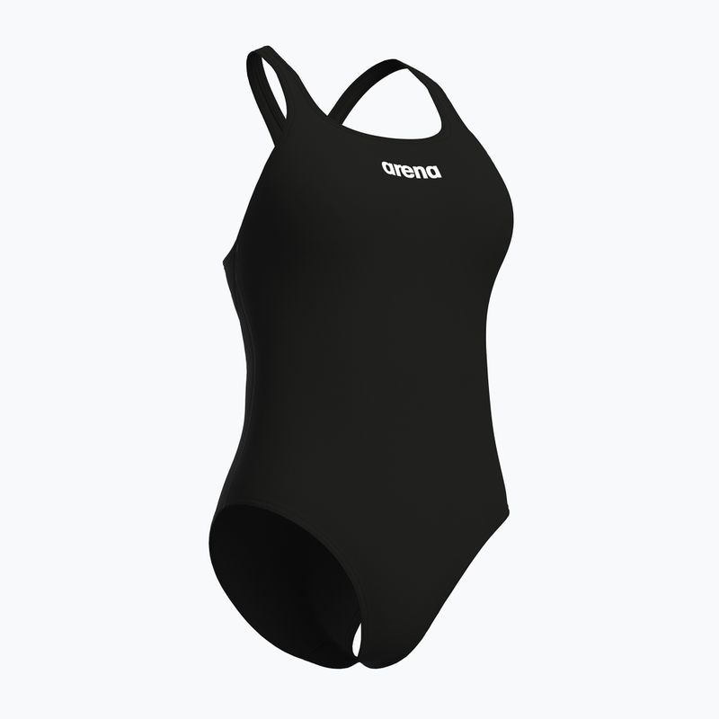 Női egyrészes fürdőruha arena Team Swim Pro Solid black/white 3