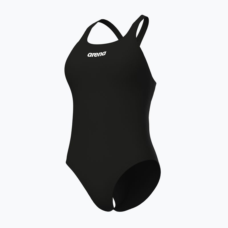 Női egyrészes fürdőruha arena Team Swim Pro Solid black/white 4