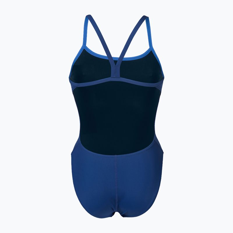 Női egyrészes fürdőruha arena Team Challenge Solid navy blue 004766/750 5