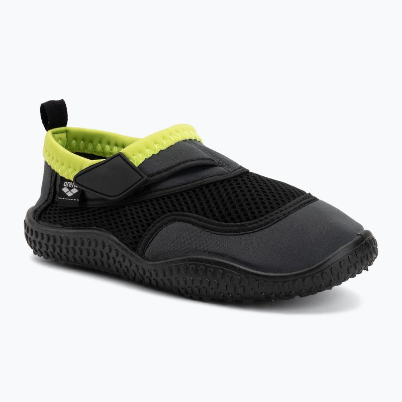 Vízicipő arena Watershoes dark grey/lime