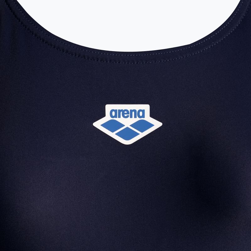 Női egyrészes fürdőruha arena Icons Racer Back Solid navy blue 005041/700 3
