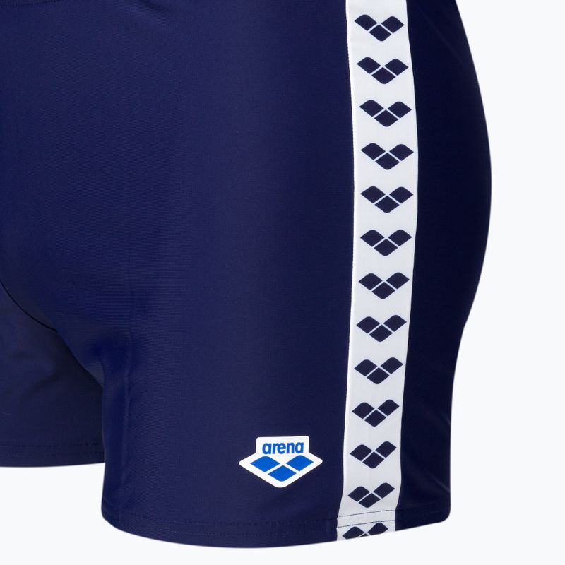 Férfi arena Icons Swim Short Egyszínű sötétkék boxeralsó 005050/700 3