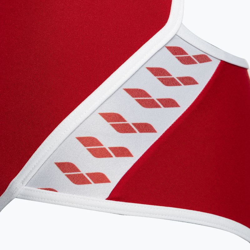 Női egyrészes fürdőruha arena Icons Super Fly Back Solid piros 005036 4