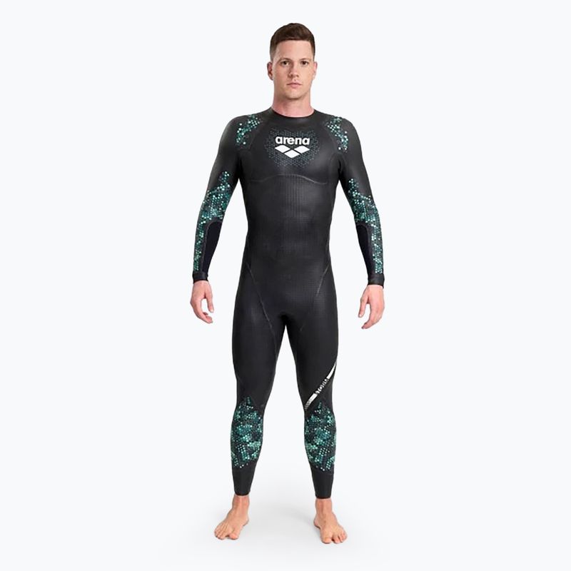 Férfi neoprén ruha arena Storm coral blue/black