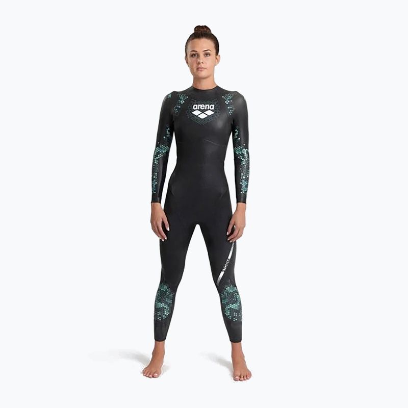 Női neoprén ruha arena Storm coral blue/black