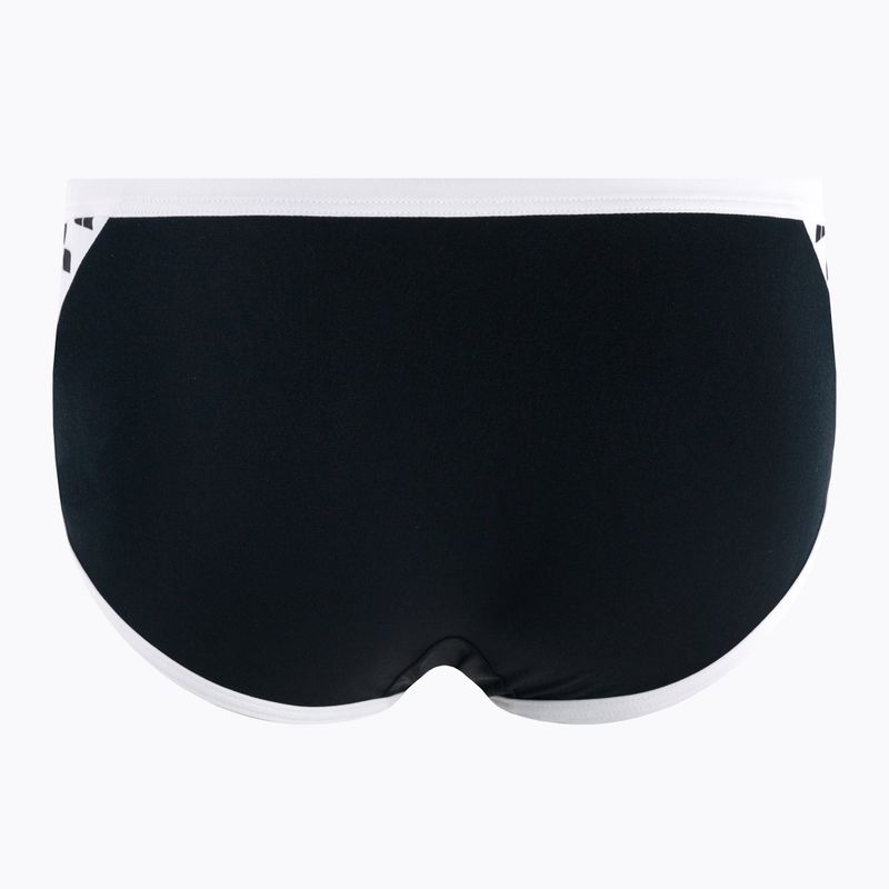 Férfi arena Icons Swim Alacsony derekú rövid egyszínű fekete 005046/501 fürdőnadrág 2