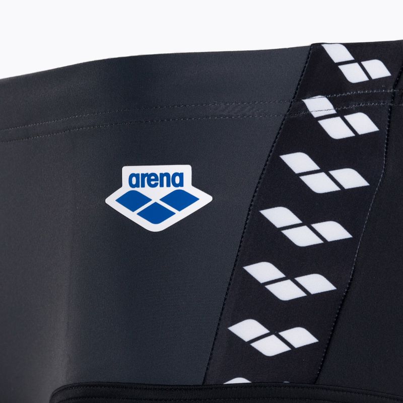 Férfi úszónadrág arena Icons Swim Alacsony derekú rövid panel szürke 005052 /550 3