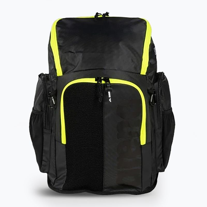 Hátizsák arena Spiky III 45 l dark smoke/neon yellow