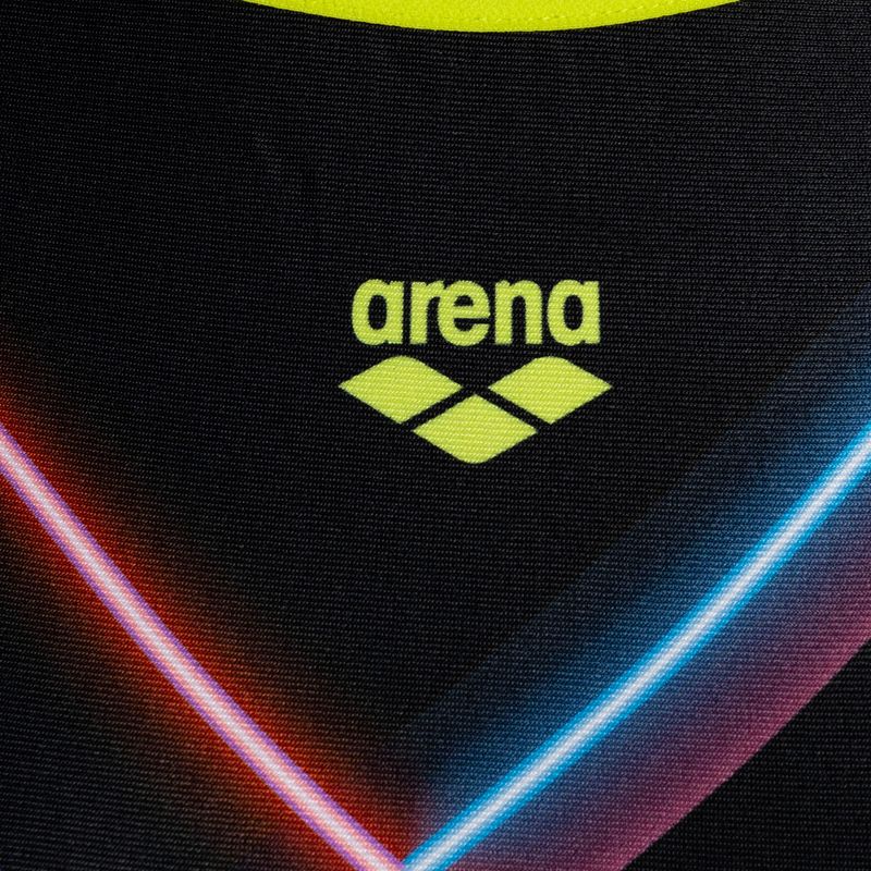 Női egyrészes fürdőruha Arena Tech One Back Placement fekete és színes 005561 3